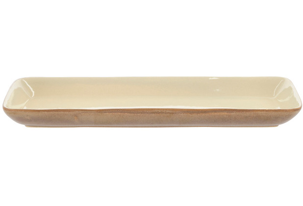 BITZ Servierplatte rechteckig Wood 38 x 14 cm Wood/Sand
