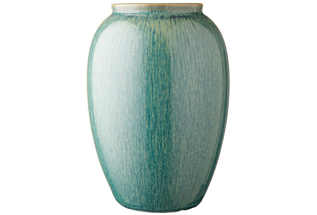 BITZ Vase 25 cm Steinzeug Grn