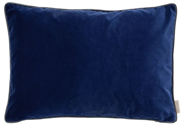 blomus Kissenbezug -VELVET- Farbe Midnight Blue 40 x 60 cm