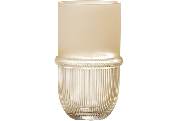Bloomingville Belise Vase, Natur, Glas D11xH18,5 cm