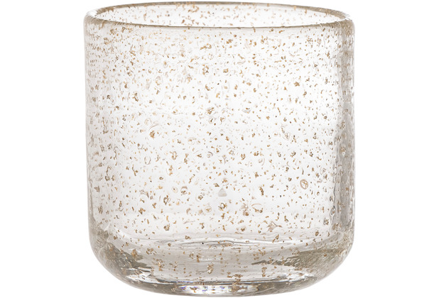 Bloomingville Bubbles Trinkglas, Klar, Glas D8xH8 cm