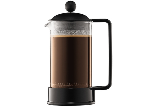 Bodum BRAZIL Kaffeebereiter, 3 Tassen, 0,35 l, aus kunststoff schwarz