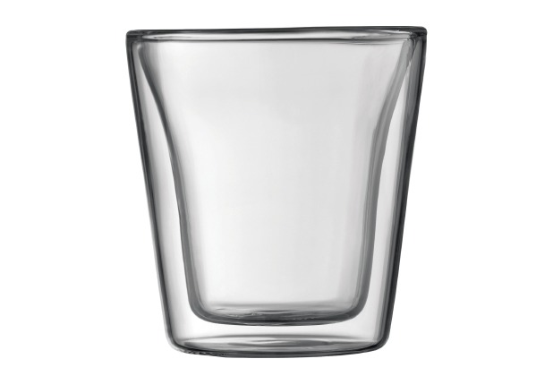 Bodum CANTEEN Glas doppelwandig 0.1L - 2er Set