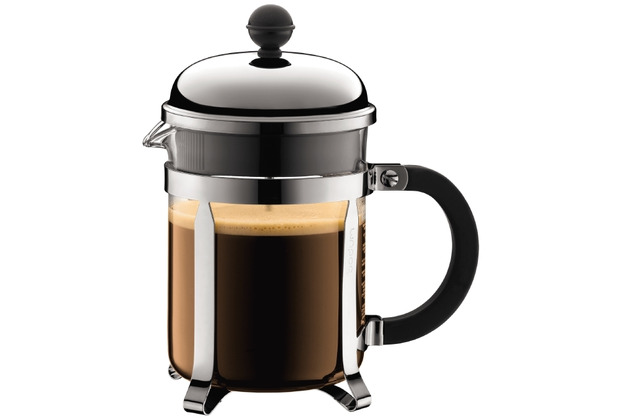 Bodum CHAMBORD Kaffeebereiter, 4 Tassen, 0,5 l, aus kunststoff verchromt