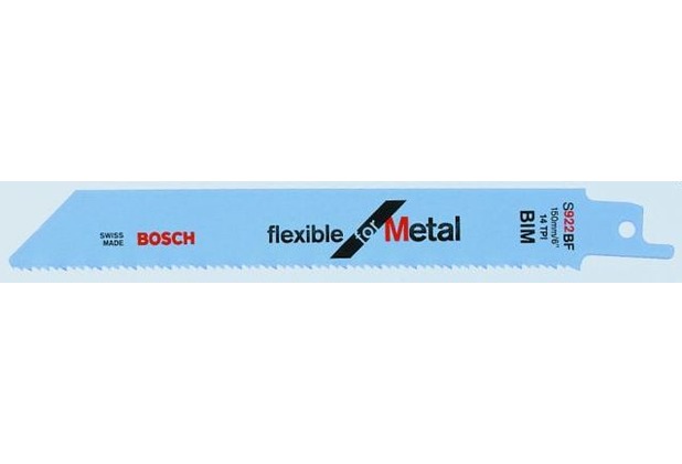 Bosch Säbelsägeblatt S 922 BF, Flexible for Metal, 25er-Pack