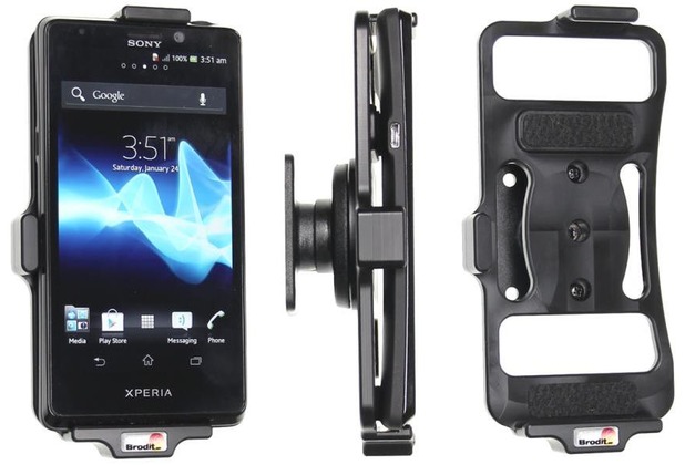 Brodit Handyhalter mit Kugelgelenk für Sony Xperia T