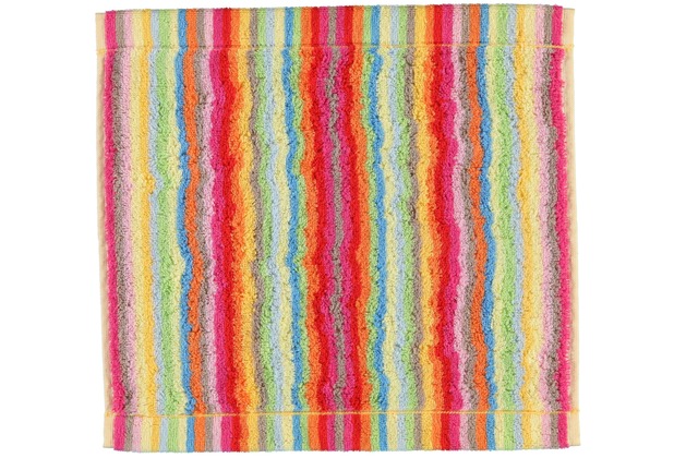 cawö Lifestyle Streifen Seiflappen multicolor 30x30 cm hell