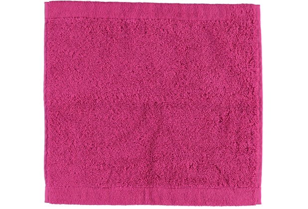 cawö Lifestyle Uni Seiflappen pink 30x30 cm