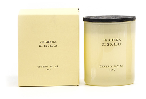 Cereria Moll Premium Vegetable Wax Candle in Glass 230gr Sizilianische Verbene (Verbena di Sicilia)