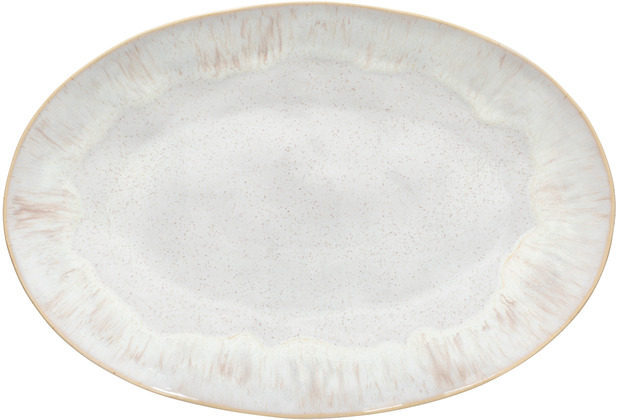 Costa Nova EIVISSA Servierplatte oval 45 cm sand beige