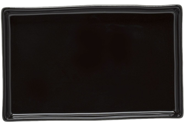 Costa Nova LAGOA ECO-GRS Tablett rechteckig 19 cm black