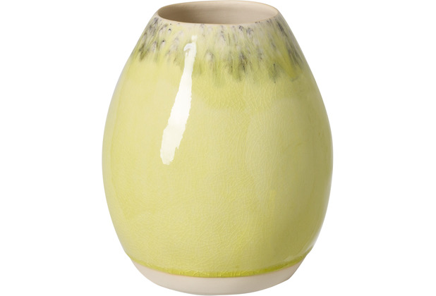 Costa Nova MADEIRA Vase 20 cm lemon green, limettengrn