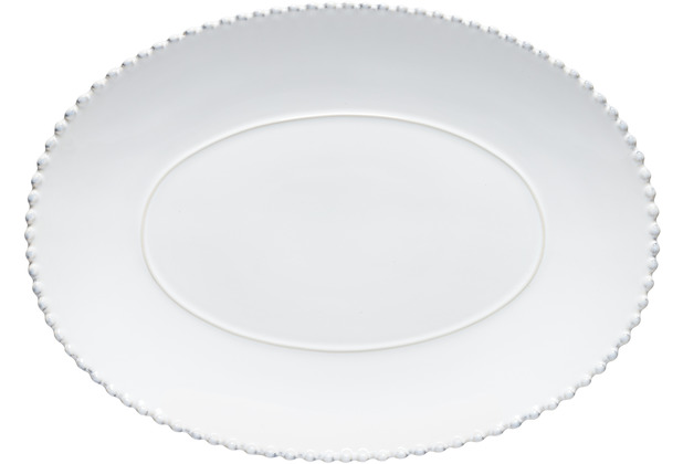 Costa Nova PEARL Servierplatte oval 50 cm wei