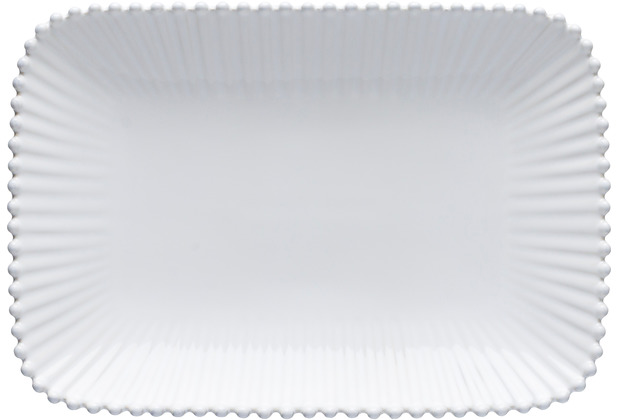 Costa Nova PEARL Servierplatte rechteckig 30 cm wei