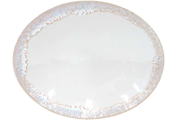 Costa Nova TAORMINA Servierplatte oval 40 cm white