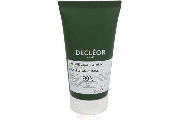 Decléor Cica-Botanic Eucalyptus Mask Dry, Reactive Skin 50 ml