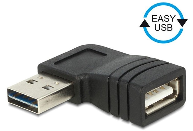 DeLock Adapter EASY USB 2.0-A Stecker > USB 2.0-A