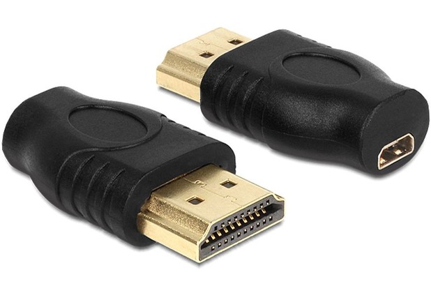 DeLock Adapter HDMI micro D Buchse > HDMI A Stecker