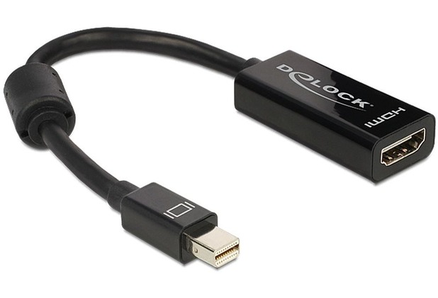 DeLock Adapter mini Displayport zu HDMI pin Buchse schwarz