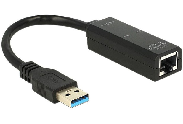 DeLock Adapter USB 3.0 > 1 x Gigabit Lan RJ45