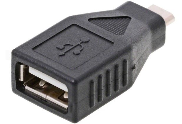 DeLock Adapter USB micro-B Stecker > USB 2.0 A Buchse