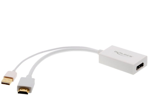 DeLock Adapterkabel HDMI-A St > Displayport Buchse