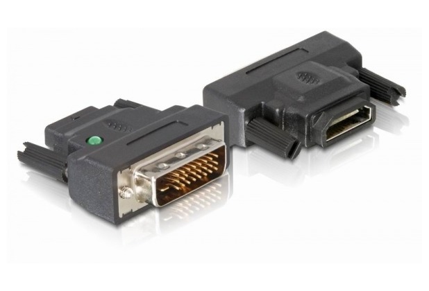 DeLock Adapterstecker DVI-D 24+1 Dual Link <> HDMI