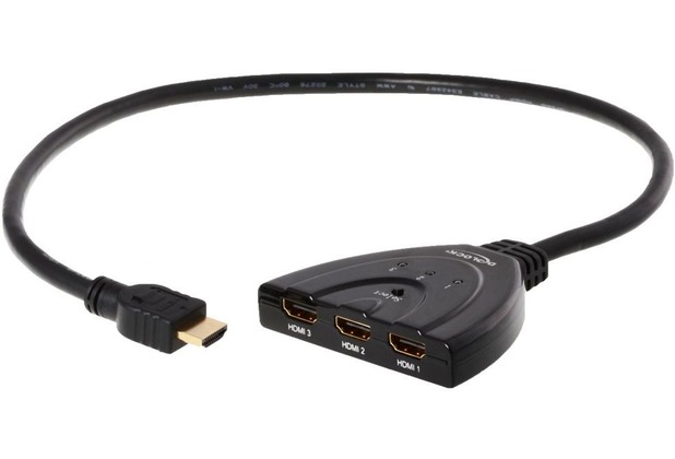 DeLock HDMI 3 - 1 Umschalter/Switch bidirektional