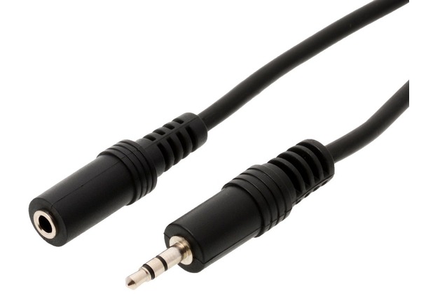 DeLock Kabel Audio Klinke 3,5 mm Stecker Buchse 3m
