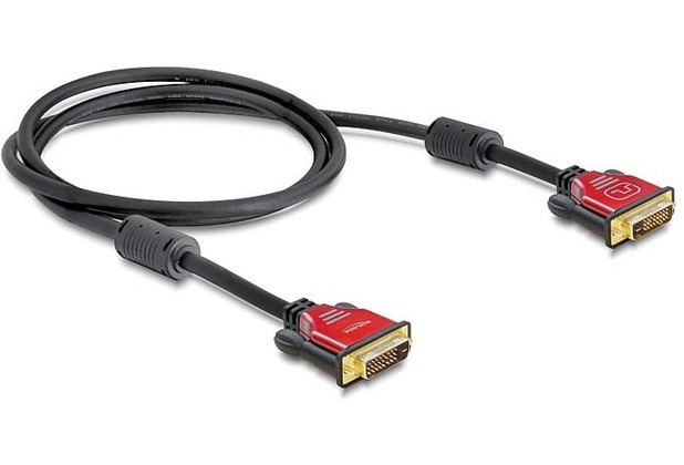 DeLock Kabel DVI <> DVI 24+1 Dual Link (3,0 m)