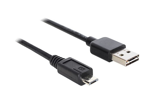 DeLock Kabel EASY USB 2.0-A > USB 2.0 Micro-B St-St 1 m