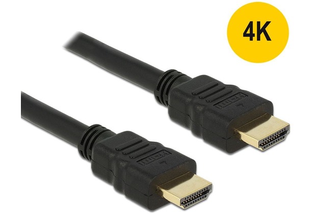 DeLock Kabel HDMI A Stecker > HDMI A Stecker 1,0 m