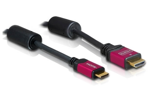 DeLock Adapterkabel Mini-HDMI <> HDMI (3,0 m)