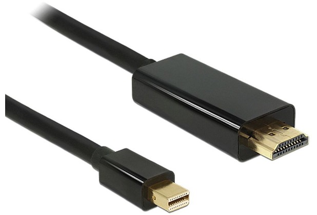 DeLock Kabel mini DisplayPort 1.2 Stecker > HDMI-A Stecker