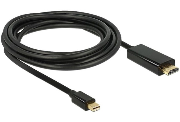 DeLock Kabel mini DisplayPort 1.2 Stecker > HDMI Stecker 3 m