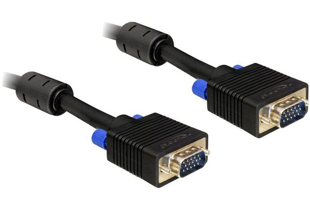 DeLock Kabel Monitor SVGA Stecker/Stecker 3m schwarz