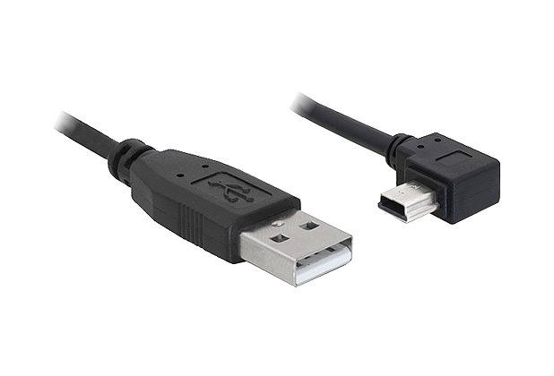 DeLock Kabel USB 2.0-A Stecker>USB mini-B 5pin Stecker 0,5 m