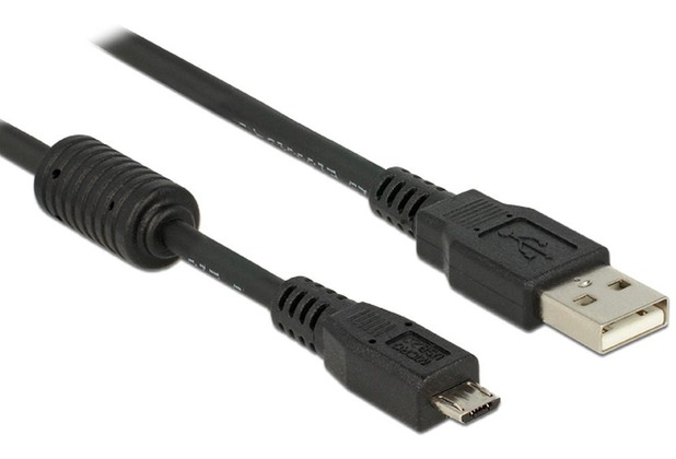 DeLock Kabel USB 2.0 -A Stecker zu USB-micro B Stecker 2m