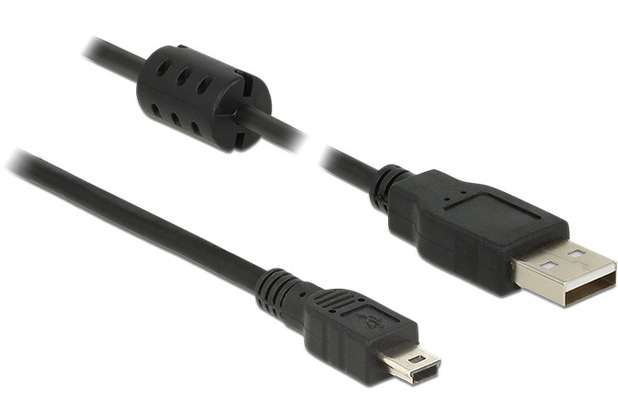 DeLock Kabel USB 2.0 A St. > USB 2.0 Mini-B St. 1,5 m