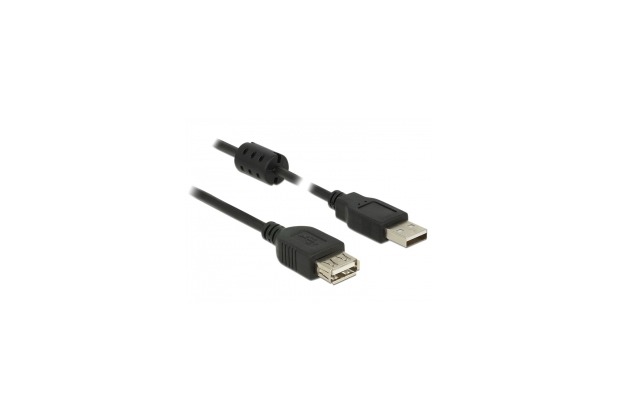 DeLock Kabel USB 2.0 A Stecker > USB 2.0 A Buchse 1,5 m