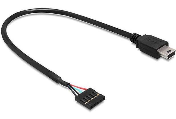 DeLock Kabel USB 2.0 Pin Header Buchse > USB mini