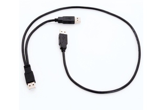 DeLock Kabel USB 2.0 Y 1x USB-A ST > 2x USB-A ST