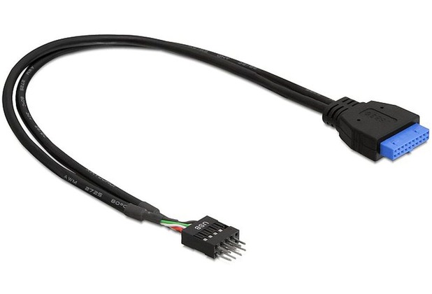DeLock Kabel USB 3.0 Pinheader Bu>USB 2.0 Pinheader St.