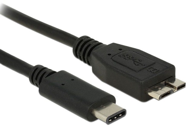 DeLock Kabel USB 3.1 USB Type-C St. >USB Micro-B St. 0,5 m