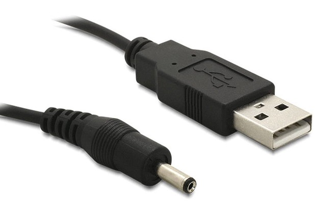 DeLock Kabel USB Power > DC 3,5 x 1,35 mm Stecker 1,5m