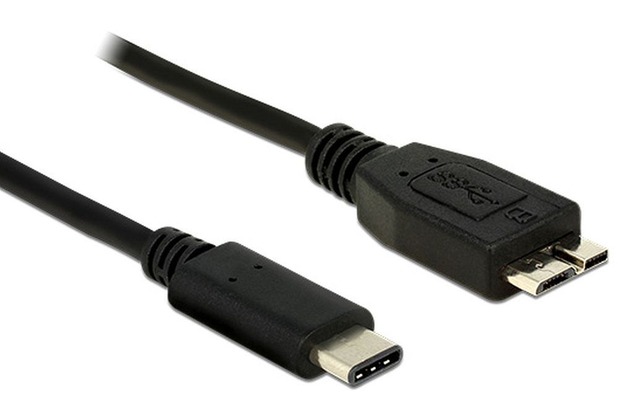 DeLock Kabel USB Type-C Stecker > USB Micro-B Stecker 1,0 m