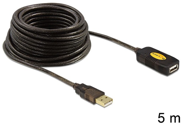 DeLock Kabel USB Verlängerung aktiv 5m