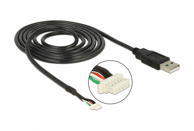 DeLock Modul Anschlusskabel USB 2.0 A Stecker > 5 pin Kamera