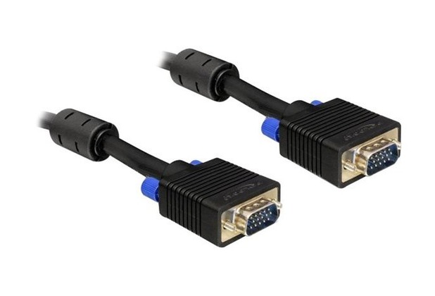 DeLock VGA-Kabel 15,0m, schwarz