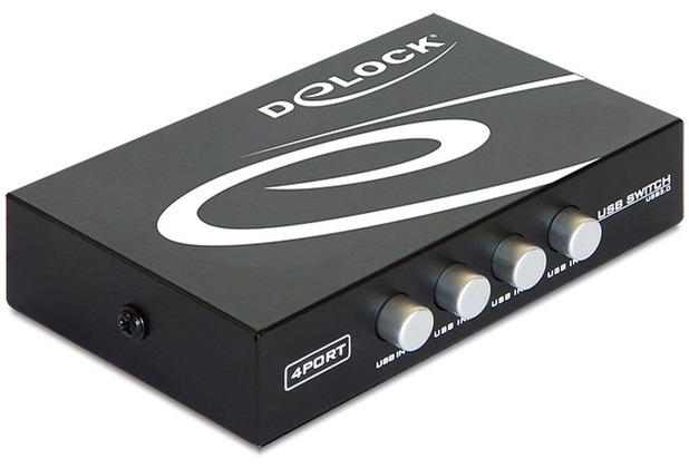DeLock Switch 4-port USB manuell
